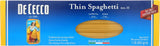 De Cecco Spaghettini Pasta, 16 Ounce -- 20 per case.