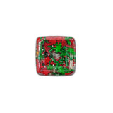 1 Bottle Christmas Sprinkles for Cookie Decorating Cake Toppers Christmas Tree Bells Candy Cupcake Topper Dessert Sprinkle Decorations with 6 Pieces