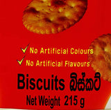 Maliban Krisco Snak Crackers 215g (7.6oz) (Tin)