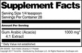Gum Arabic (Acacia) 4:1 Powder (1 oz, ZIN: 520433)