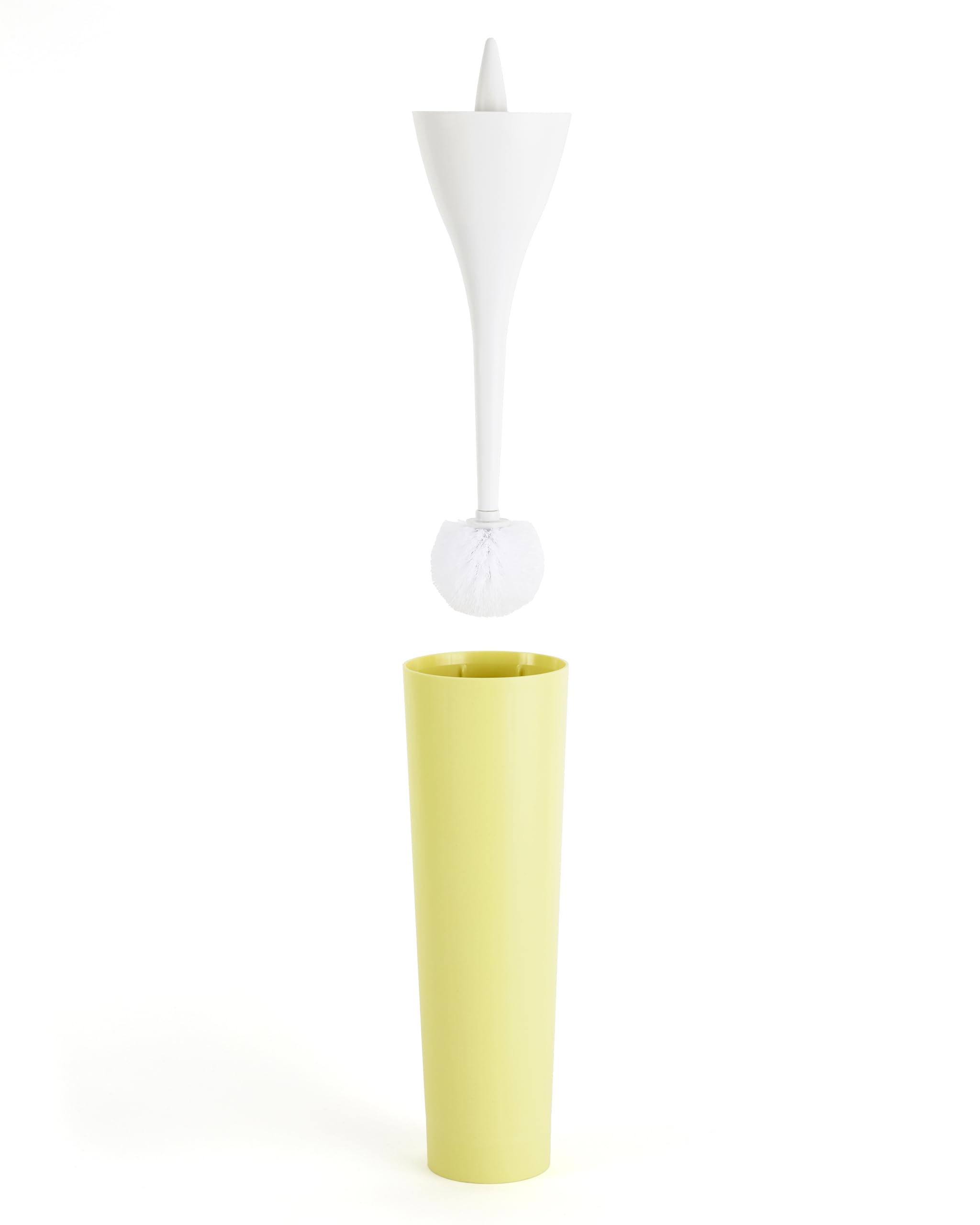 Heller Excalibur Toilet Brush | Hellerware | Philippe Starck (Acid Yellow)