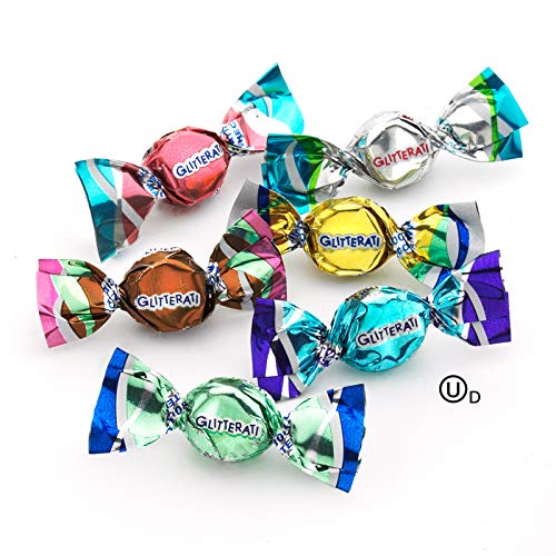 GLITTERATI Mint Medley Italian Mini Hard Candies, Individually Wrapped Gourmet Candy Assortment, Assorted Mint Flavors, Vegan, Gluten Free, Non GMO