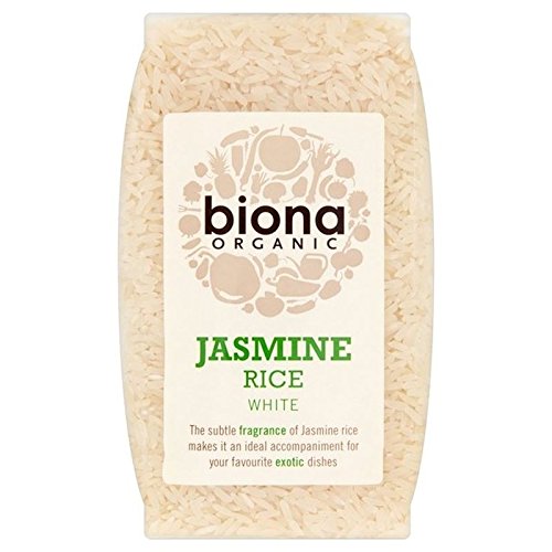 Biona Organic Jasmine Rice White 500g - Pack of 6