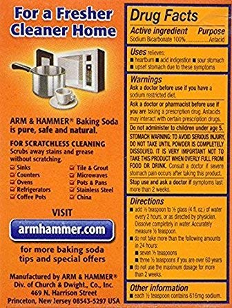 Arm & Hammer Pure Baking Soda, 8 oz