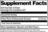 Poke Root (Pokeweed) Glycerite Liquid Extract (1:5) - Mint Flavored (1 oz, ZIN: 523976)