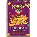 Annie's Homegrown Cheddar Bunnies Baked Snack Crackers, Original 7.5-Ounce Boxes (Pack of 12) ( Value Bulk Multi-pack)