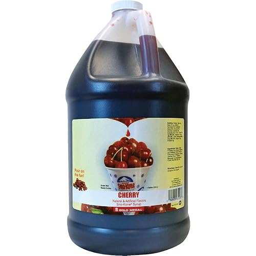Gold Medal Sno-Kone Cherry Syrup 0.5 gal.