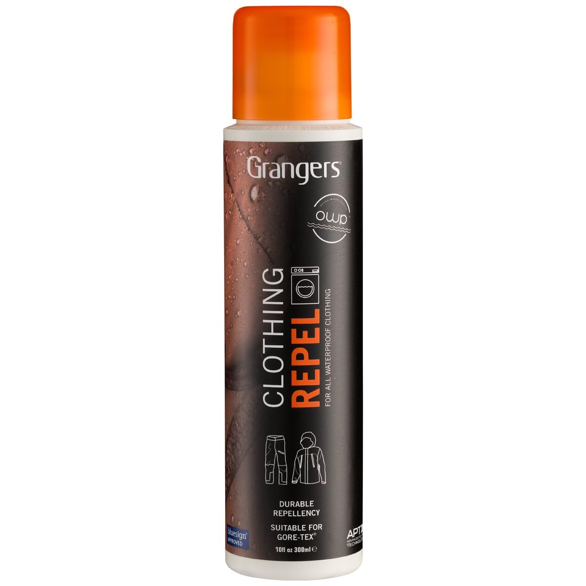 Grangers Clothing Repel Wash-In (300ml)| PFC-Free Waterproofing Treatment for GORE-TEX, Rain Jackets & Technical Outerwear | Restores Durable Water