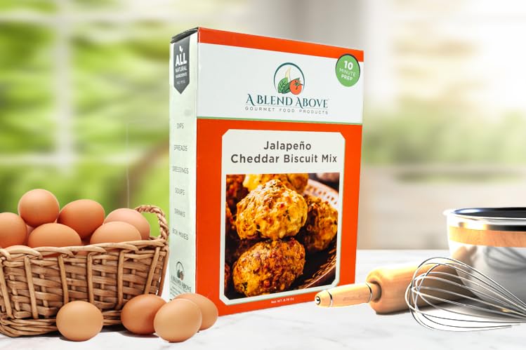 A Blend Above Jalapeno Cheddar Biscuits Mix