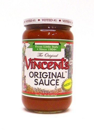 The Original Vincent's Sauce MEDIUM Flavor 16oz