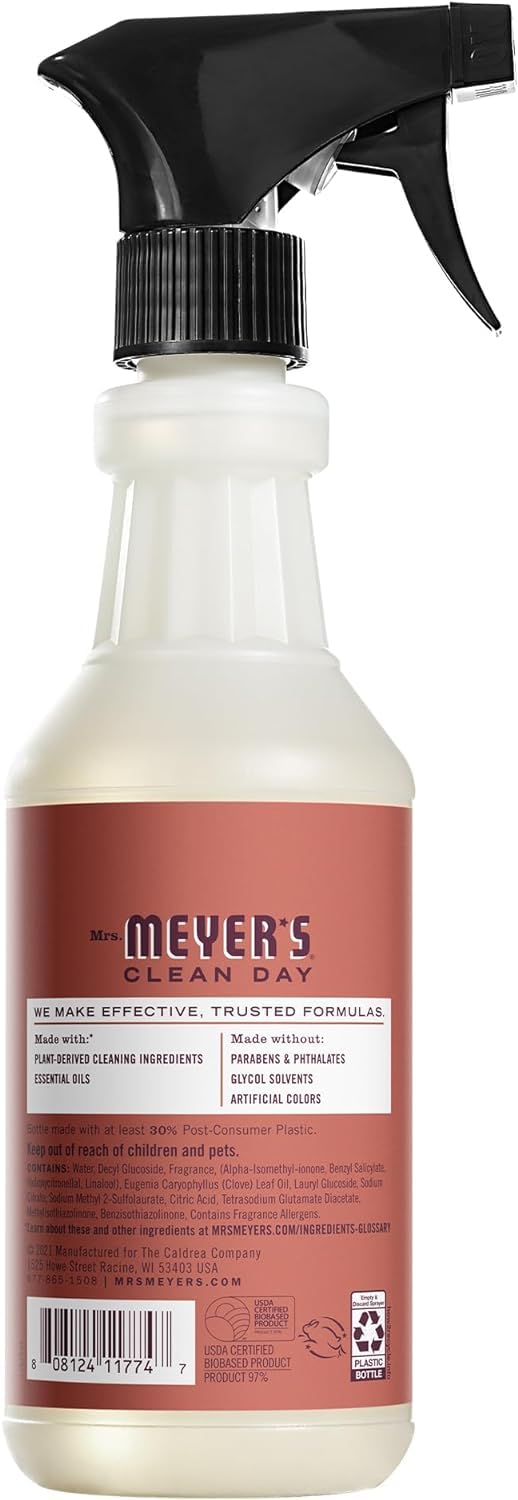 MRS. MEYER'S CLEAN DAY Multi-Surface Everyday Cleaner, Fall Leaves Scent, 16 fl oz. (Pack of 3)