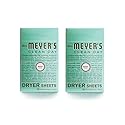 Mrs. Meyer's Dryer Sheets - Basil - Case of 12 - 80 Sheets