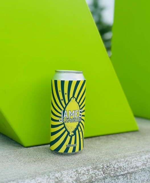 James Lemonade Original Lemon Juice 16oz (12 Pack) - Original Recipe w/Fresh Mint since 1998 - Plastic Juice Bottles - 100% Natural Lemonade Flavor