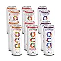 OCA ZERO 3-Flavor Variety Pack (Berry Acai, Tropical Mango, Strawberry Watermelon), Organic energy drink, zero sugar, gluten-free, vegan plant-based
