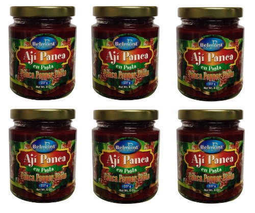 Belmont Aji Panca Red Pepper Paste 8 oz - 6 pack