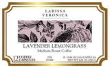 Lavender Lemongrass Medium Roast Coffee (Single Serve K-Cup Pods) (Gourmet, Naturally Flavored, Whole Coffee Beans) (12 pods, ZIN: 575528) - 2 Pack