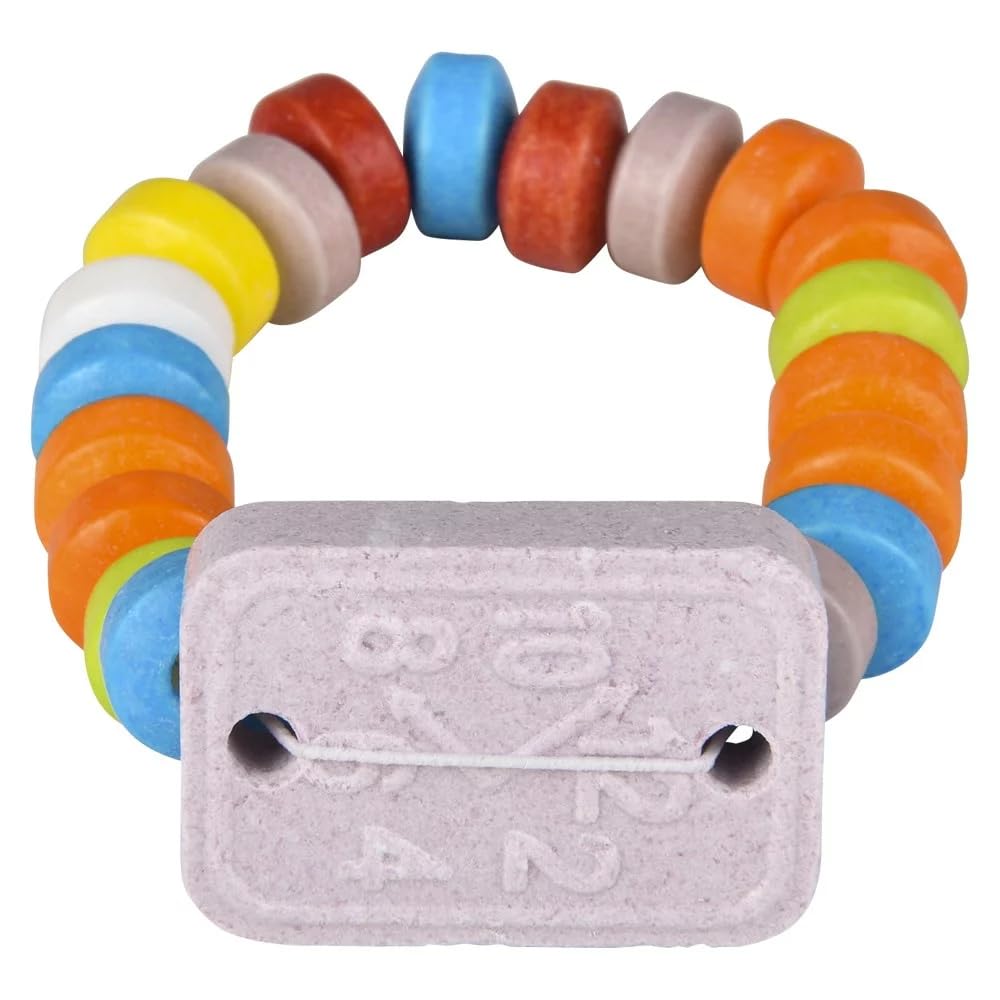 Fruidles 12-Count Candy Watch Bracelet, Stretchable Multicolor Fruit-Flavored Chewables for Party Favors (Pack of 12)