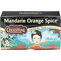 Celestial Seasonings Herbal Tea, Mandarin Orange Spice®, Caffeine Free, 20 Tea Bags, 1.9 oz (55 g)