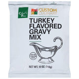 Custom Culinary PanRoast Turkey Flavored Gravy Mix, 12 Ounce -- 8 per case.
