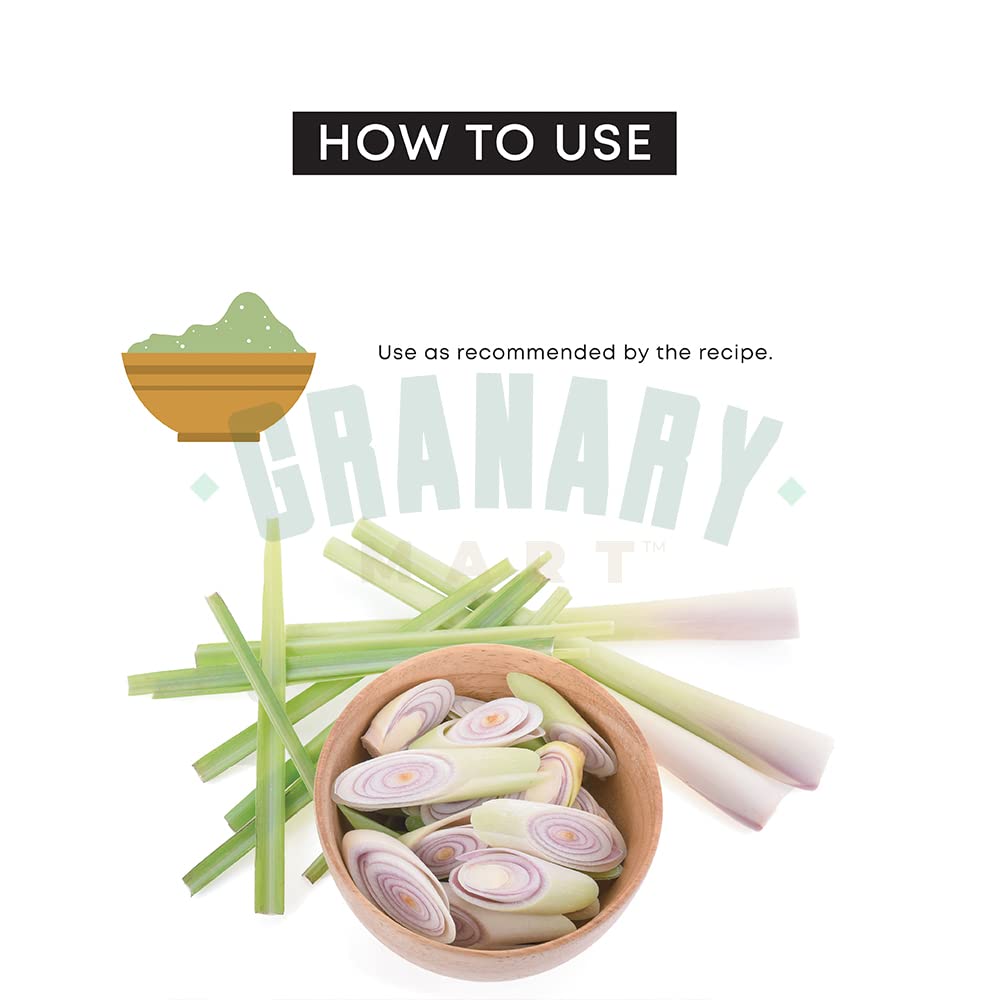 Natural Lemongrass C&S by Granary Mart - Ideal for Cooking & Drinks - Perfect seasoning for Soups/Salads/Marinades - Gourmet Condiment - Affordable