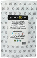 Walters Bay Black Iced Tea, 12 Count, Quart Sized Tea Bags, Ceylon Tea, Unsweetened, Unflavored, Southern Iced Tea, 100% Hand Plucked, Black Iced Tea
