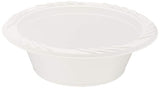 Blue Sky 12 oz white disposable plastic bowls, heavy duty plates. 200 per pack, 200 PACK