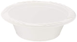Blue Sky 12 oz white disposable plastic bowls, heavy duty plates. 200 per pack, 200 PACK