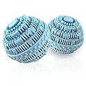 2pcs Laundry Ball - Natural Non-Chemical Detergent Laundry Balls for Washing Machine - Eco Friendly Wash Ball & Detergent Alternative for 2000