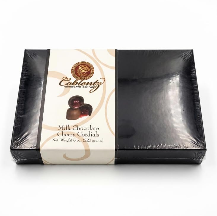 Coblentz Milk Chocolate Cherry Cordials, 8 Oz