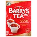 Barry's Tea Gold Blend 80 count Tea Bags (Pack of 6)