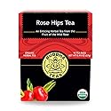 Buddha Teas Organic Rose Hips Tea - OU Kosher, USDA Organic, CCOF, 18 Bleach-Free Tea Bags