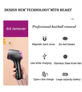 Fabric Shaver and Lint Remover - Rechargeable Fabric Remover, Sweater Shaver for Clothes and Furniture Adapter or Sweater Shaver Removing Fleece Fuzz