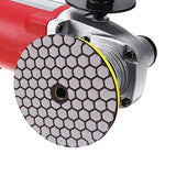 5" Marble Polish pad Tile Bathroom Scrubber scrubbing Cleaning pad 22+1 for Granite Quartzite Concrete Travertine Polisher Grinder