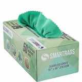 Monarch MONM931G 16 x 16 in. Microfiber Cloth Green - Pack of 50