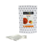 Walters Bay Peach Iced Tea, 18 Count, Each Bag Makes 1 Gallon, Family Size, Southern Peach Flavor, 100% Hand Plucked, Black Tea, Unsweetened, Sri