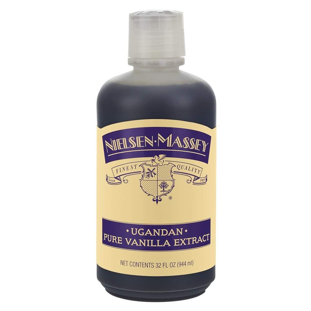 Nielsen-Massey Ugandan Pure Vanilla Extract for Baking and Cooking, 32 Ounce Bottle
