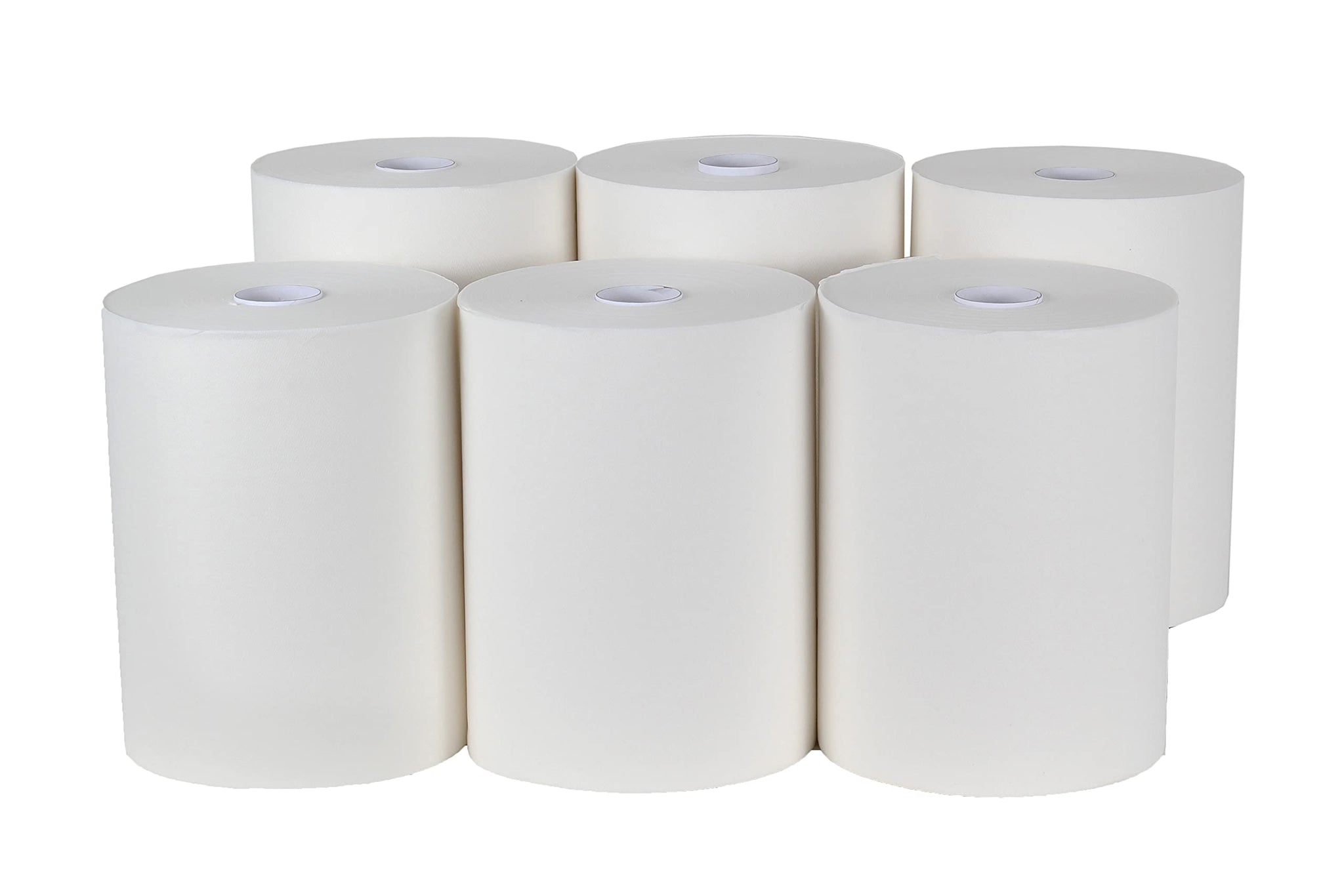 MULMEHË High Capacity Dispenser TAD Paper Towels, 6 Rolls, 10" x 800' Roll