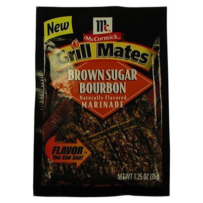 McCormick Brown Sugar Bourbon Marinade 1.25OZ (Pack of 24)