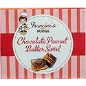 McJak Candy Company Francine's Chocolate Peanut Butter Swirl, 8 Oz