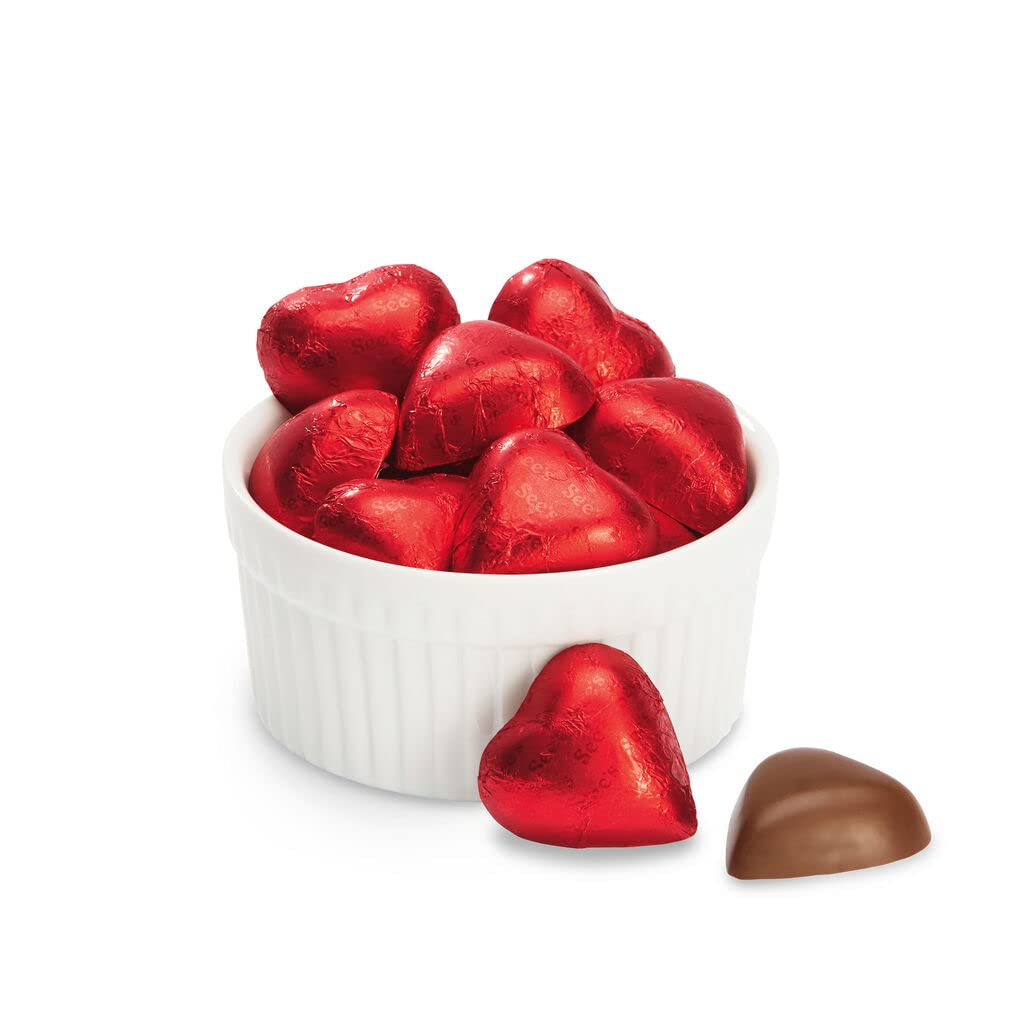 See's Candies 8 oz Milk Chocolate Hearts