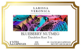Blueberry Nutmeg Dandelion Root Tea (Single Serve K-Cup Pods) (12 pods, ZIN: 576771) - 2 Pack