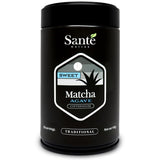 Santé Matcha: Sweet Matcha - Ceremonial Grade Japanese Matcha + Organic Agave Powder- From The Aichi Prefecture Region & First Harvest - Matcha Powder