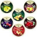 Cavendish and harvey variety flavor hard candy drops sour cherry, wild berry, tropical fruit, sour lemon, raspberry and peach, mixed fruit and other