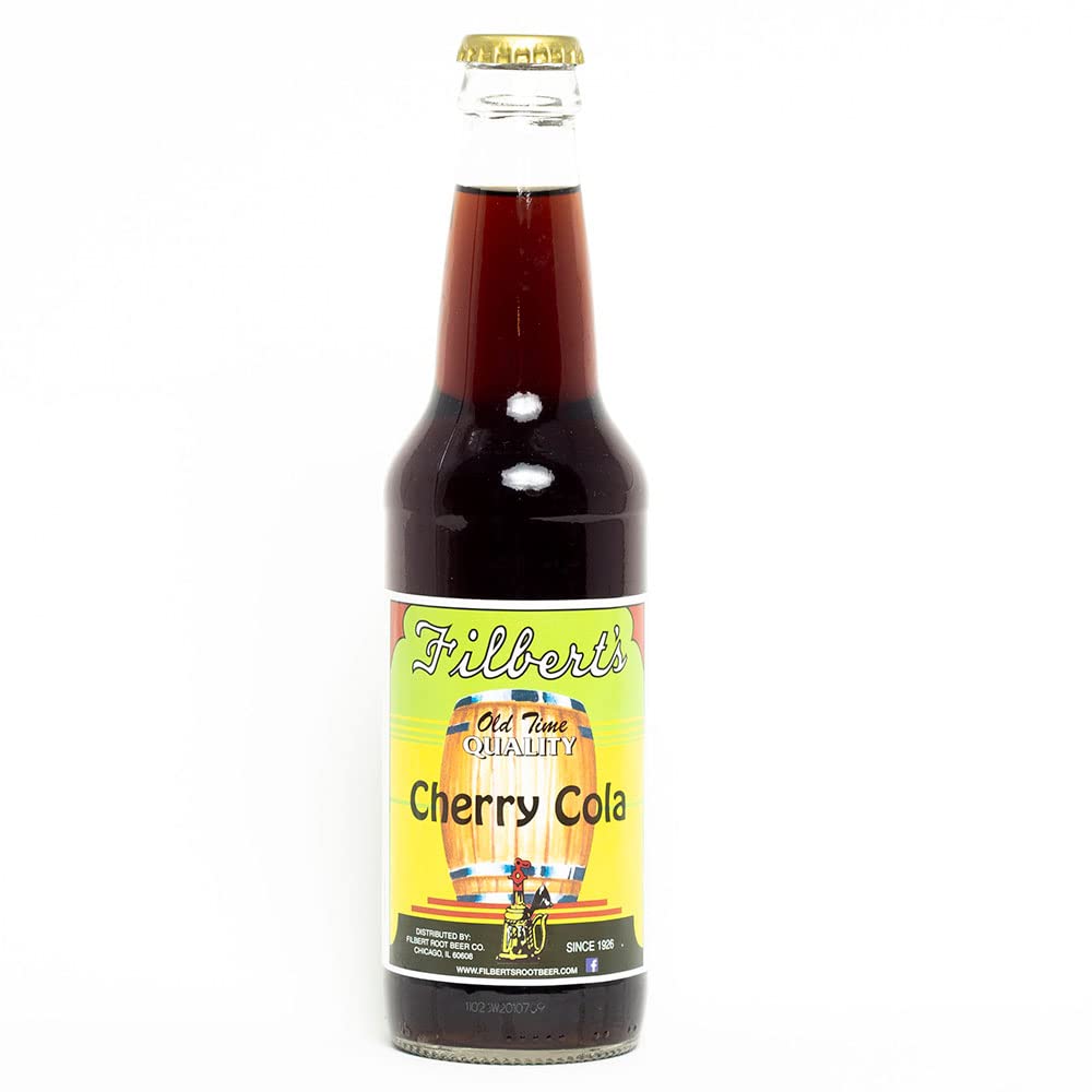 Filbert's Cherry Cola 12oz Glass Bottle (Pack of 12)