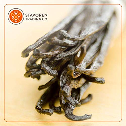 Stavoren Trading Co. - Grade B Madagascar Red Vanilla Beans - 1 Pound - 5-8 inches long - For Cooking, Baking, Homemade Extract and Paste - Freshly