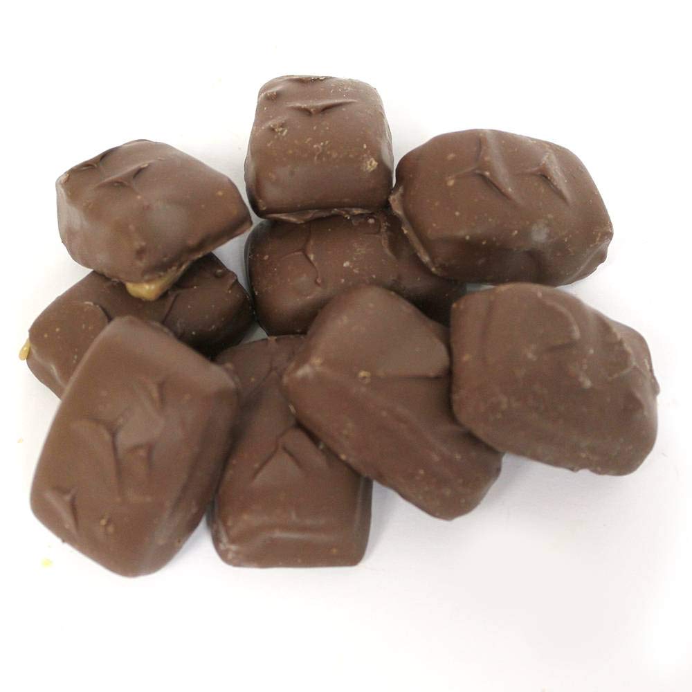 Walnut Creek Dutch Delights Sugar-Free Chocolate Cashew Pralines, Pack of Three 7-ounce Containers