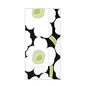 Boston International Marimekko Hand Towels for Bathroom Paper Guest Towels Disposable Black and White Bathroom Decor Pak 32