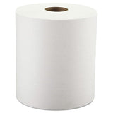 Windsoft WIN12906 8 in. x 800 ft. Hardwound Roll Towels - White (6 Rolls/Carton)