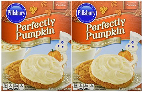 Pillsbury Perfectly Pumpkin Premium Cookie Mix (2 Pack) by Pillsbury