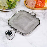 epeying sandwich grill stainless steel grill mesh bread sandwich breakfast cooking barbecue camping tools kitchen tools breakfast baking tools
